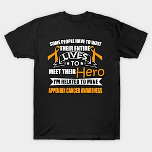 Support Appendix Cancer Awareness T-Shirt